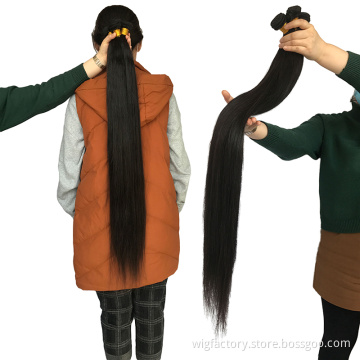 Straight Hair Bundles With Closure Brazilian Human Hair,8inch-40inch Bone Straight Human Hair Bundles